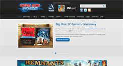 Desktop Screenshot of casualgamerevolution.com